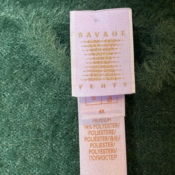 Savage x Fenty Fluff It Up Short Robe - Picture 3 of 4